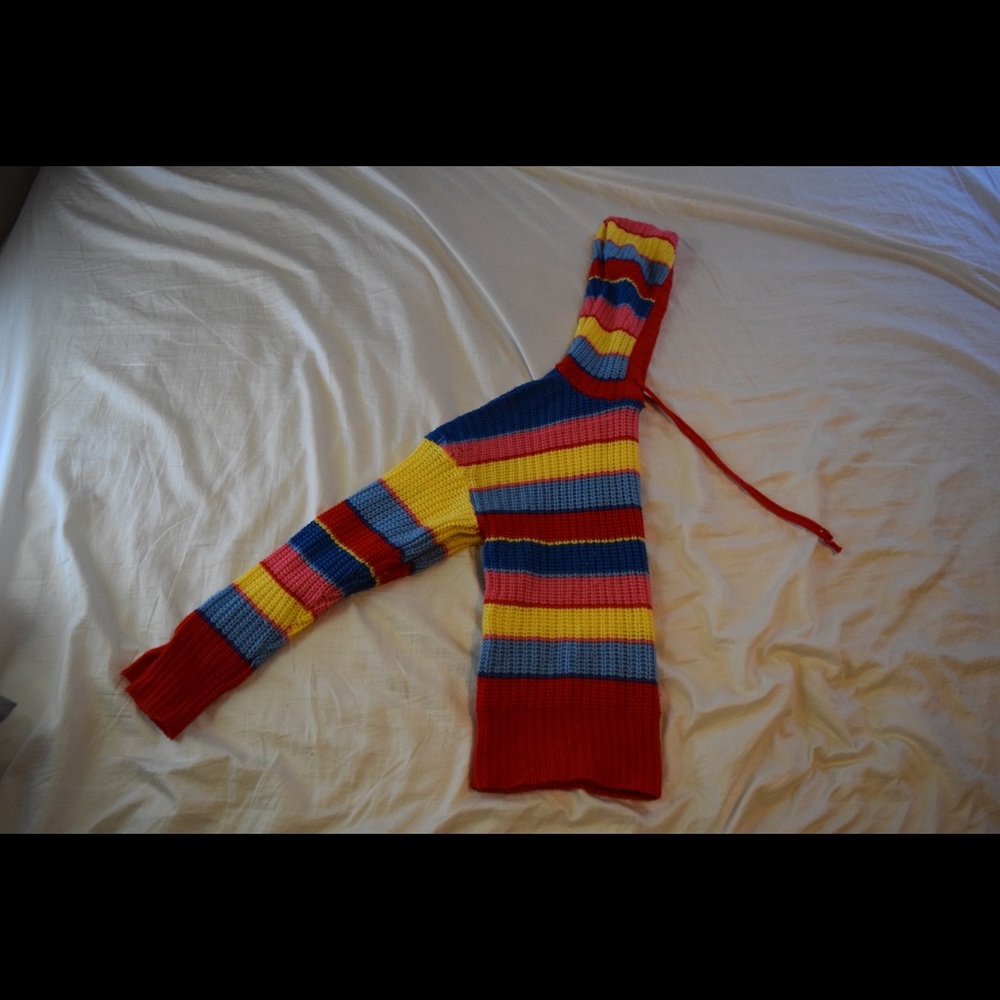 MULTI COLORED ❤️💛🧡💙 Wool Hoodie